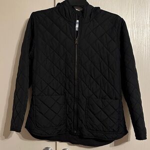 Old Navy Women's Black Quilted Puffer Jacket